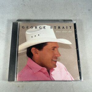 George Strait Blue Clear Sky CD 1996 MCA Country Album Great Condition